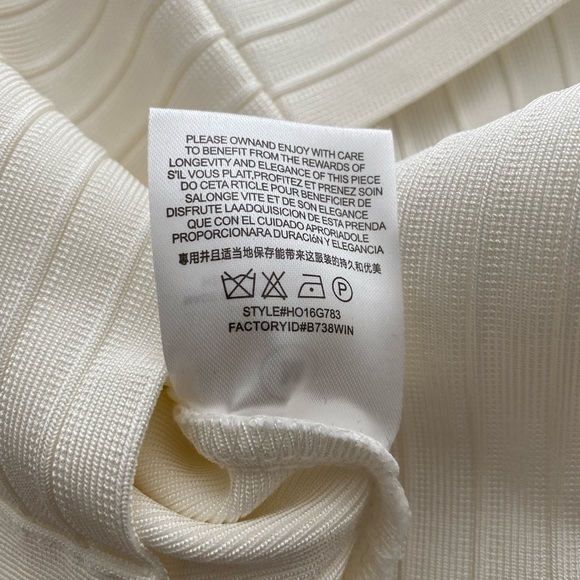 Women’s Medium Strapless White Dress - Picture 7 of 8